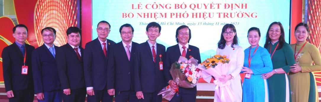 Tập đoàn GDQT Nam Việt trao quyết định bổ nhiệm tân Phó Hiệu trưởng Cơ sở 10 – Trường TiH – THCS – THPT Nam Việt