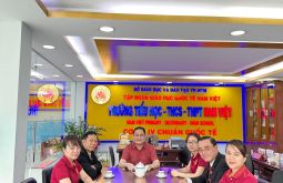 Tập đoàn GDQT Nam Việt chuẩn bị đưa vào hoạt động cơ sở mới - Mầm Non Hoa Cọ Vàng -  chi nhánh Q12.