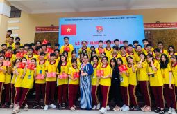 80 Học sinh ưu tú Nam Việt vinh dự được đứng vào hàng ngũ đoàn TNCS Thành Phố Hồ Chí Minh
