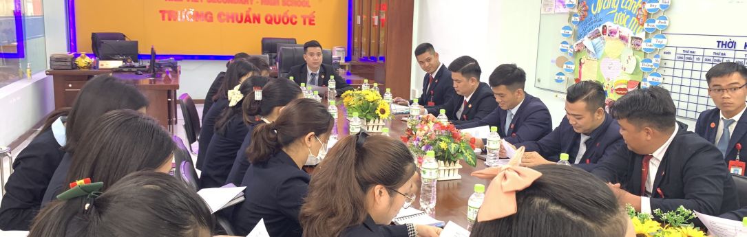 Tập đoàn GDQT Nam Việt Tổ chức cuộc họp bộ phận Quản nhiệm các Cơ sở 2,3,4